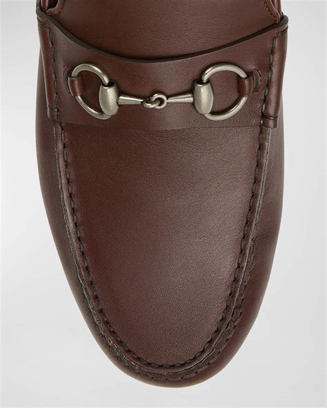 gucci horsebit leather driver|gucci byorn horsebit driver.